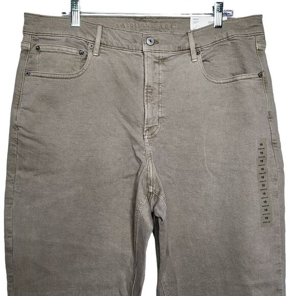 American Eagle 90s Bootcut High Rise Jeans Light Green Size 18 Regular - Picture 2 of 11